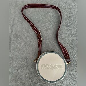 COACH small crossbody leather white bag